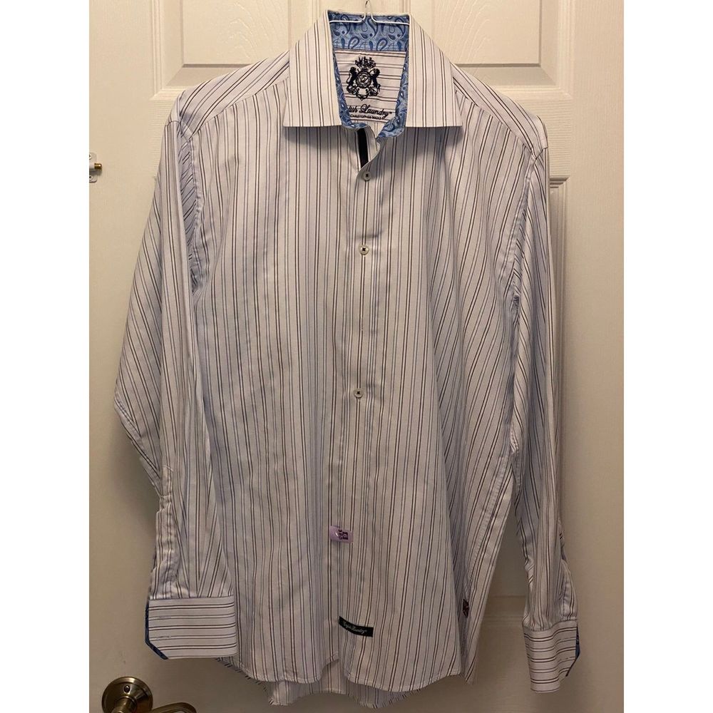 Mens button down English Laundry Shirt L